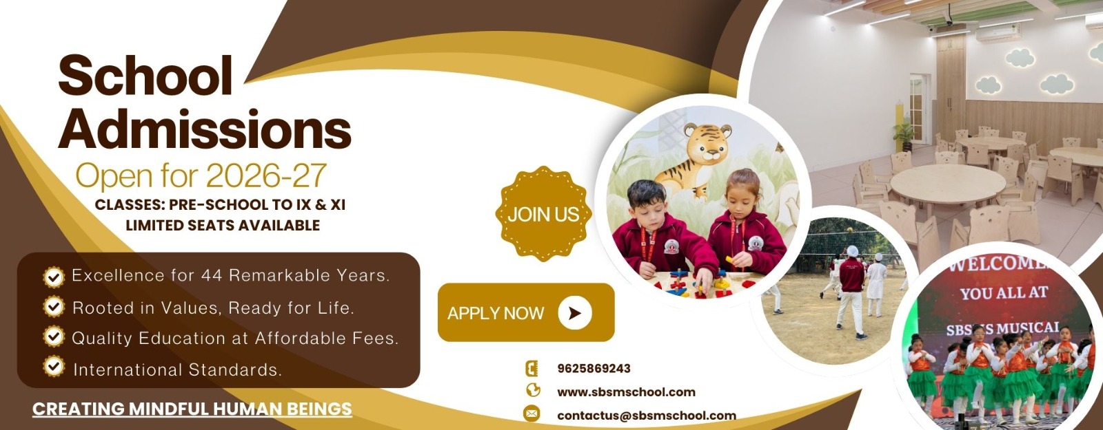 #Admission Open #SBSMS